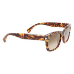 Lunettes de soleil Lanvin en acétate marron