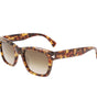 Lunettes de soleil Lanvin en acétate marron