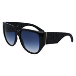 Lunettes de soleil Ferragamo noires bio-injectées