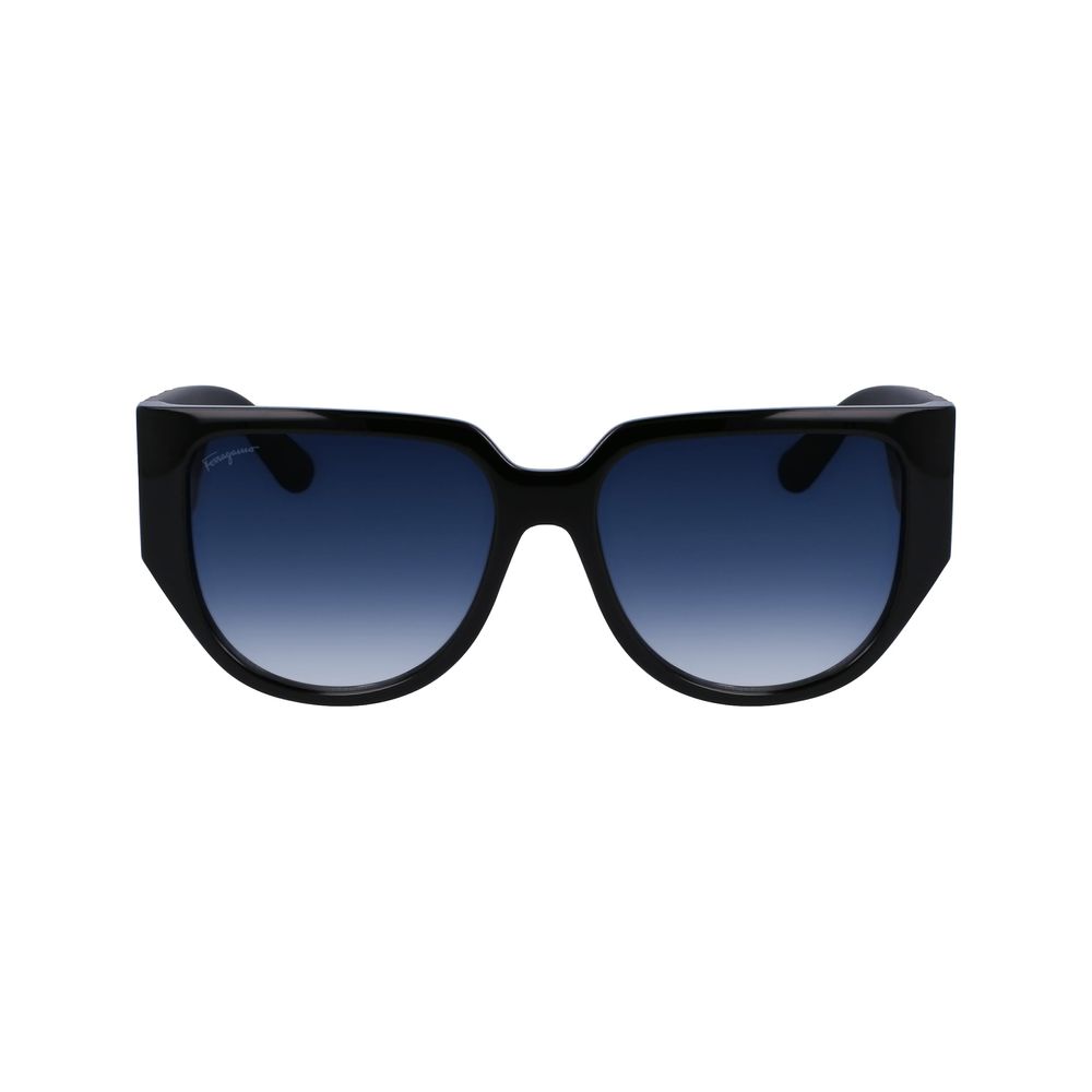 Lunettes de soleil Ferragamo noires bio-injectées