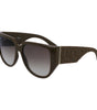 Lunettes de soleil vertes bio-injectées Ferragamo