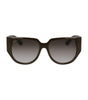 Lunettes de soleil vertes bio-injectées Ferragamo