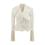 Chemise à volants Alexander McQueen