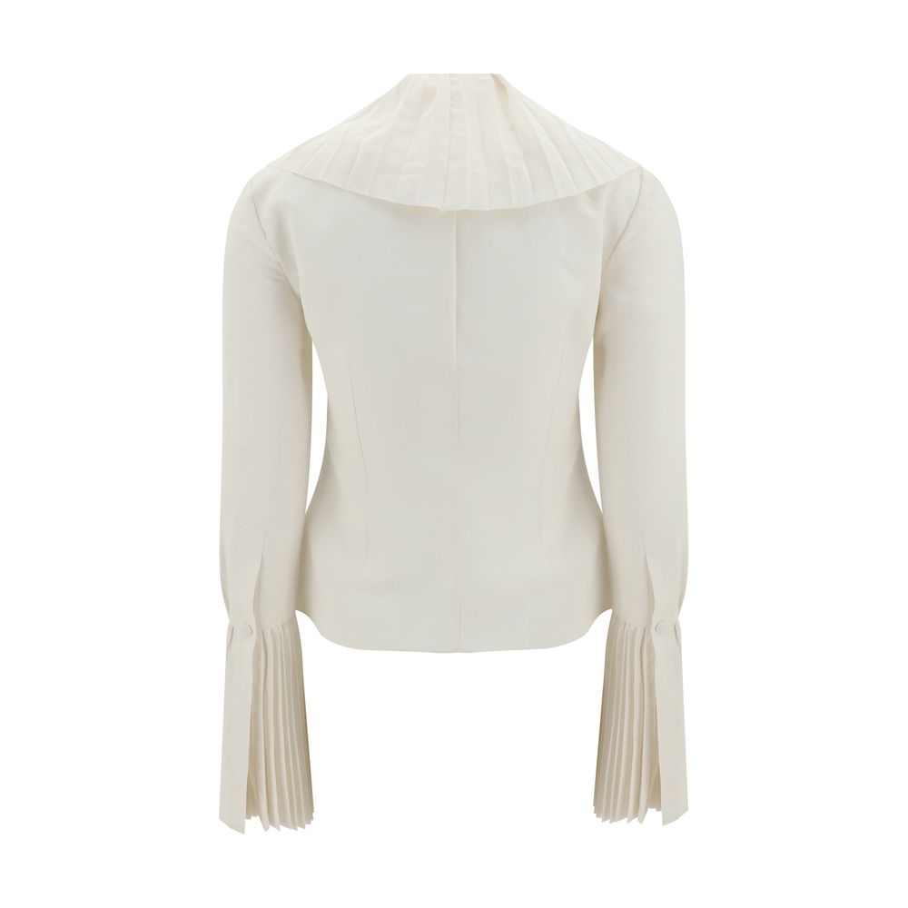 Chemise à volants Alexander McQueen