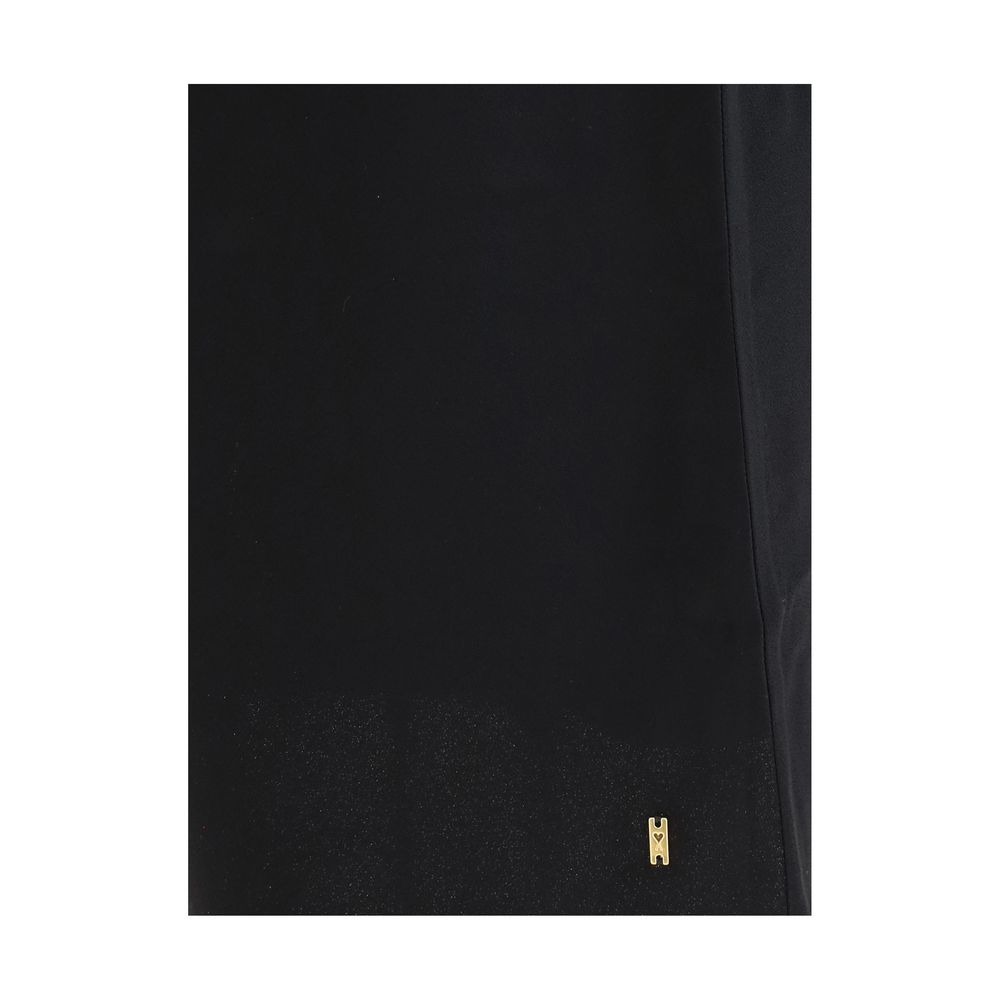 Jupe midi en satin Ami Paris