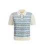 Tory Burch Wool and silk Polo Shirt