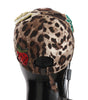 Dolce & Gabbana Elegant Sequined Leopard Baseball Cap