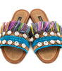 Dolce & Gabbana Multicolor Lambskin Women Sandal