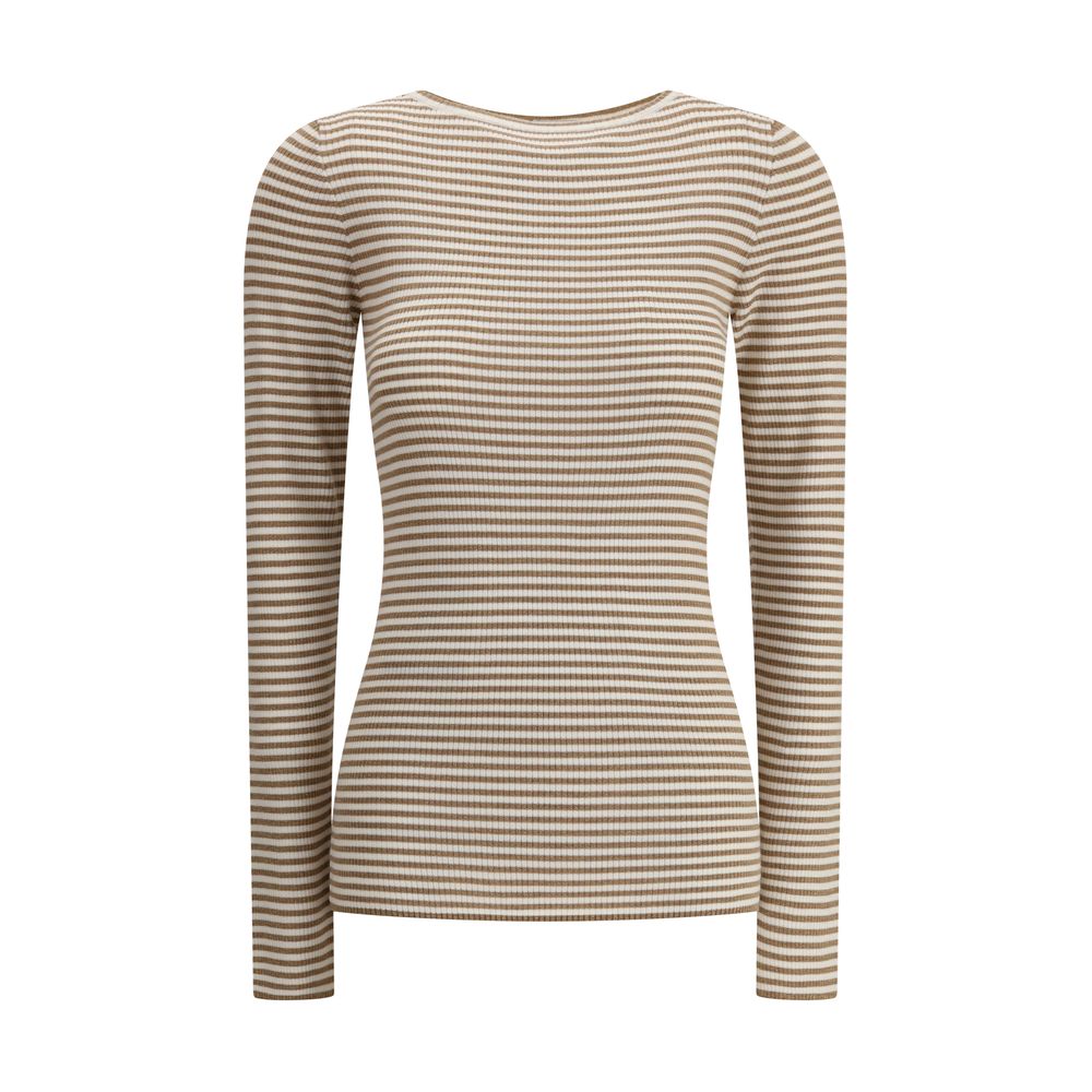 Pull à manches longues en cachemire Brunello Cucinelli