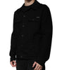 Dolce & Gabbana Black DG Cotton Stretch Denim Jacket