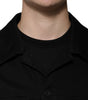 Dolce & Gabbana Black DG Cotton Stretch Denim Jacket
