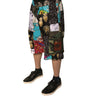 Bermuda cargo patchwork multicolore Dolce &amp; Gabbana