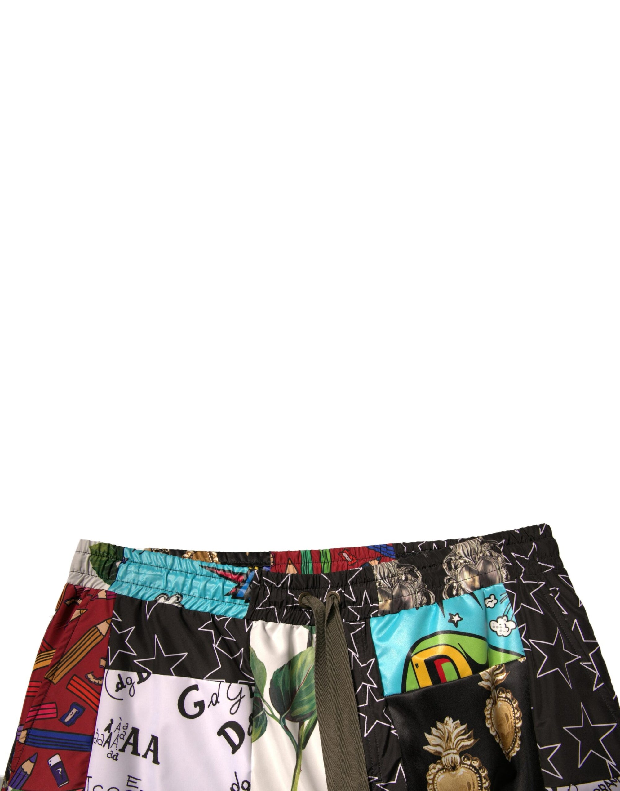 Bermuda cargo patchwork multicolore Dolce &amp; Gabbana