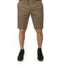 Short décontracté en coton stretch marron chino Dolce &amp; Gabbana