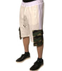 Dolce & Gabbana Beige Cotton Men Casual Cargo Bermuda Shorts