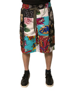 Bermuda cargo patchwork multicolore Dolce &amp; Gabbana
