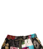 Bermuda cargo patchwork multicolore Dolce &amp; Gabbana
