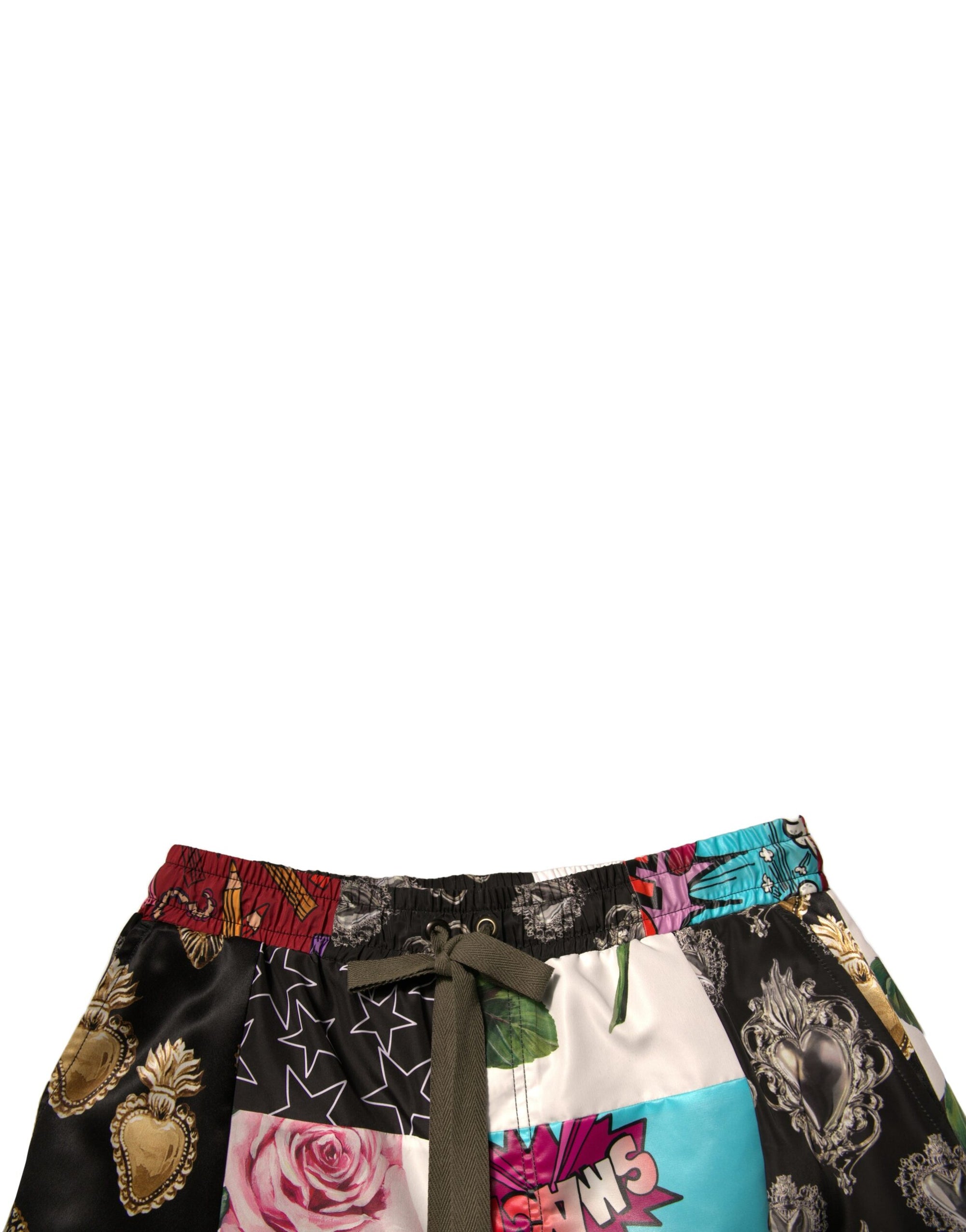 Bermuda cargo patchwork multicolore Dolce &amp; Gabbana