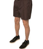 Dolce & Gabbana Brown Cotton Blend Men Mid Waist Shorts