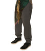 Dolce & Gabbana Multicolor Patchwork Cotton Jogger Sweatpants Pants