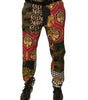 Dolce & Gabbana Multicolor Patchwork Men Dress Pants