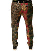 Dolce & Gabbana Multicolor Patchwork Men Dress Pants