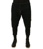 Dolce & Gabbana Black Cotton Jogger Cargo Sweatpants Pants