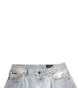 Dolce & Gabbana Light Blue Cotton Cargo Straight Denim Jeans