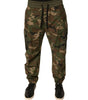 Dolce & Gabbana Multicolor Camouflage Cargo Sweatpants Pants