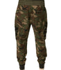 Dolce & Gabbana Multicolor Camouflage Cargo Sweatpants Pants
