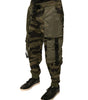 Dolce & Gabbana Green Cotton Jogger Cargo Pants