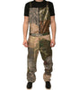 Dolce & Gabbana Multicolor Patchwork Camouflage Overall Pants