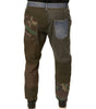 Dolce & Gabbana Blue Tattered Straight Cropped Denim Jeans