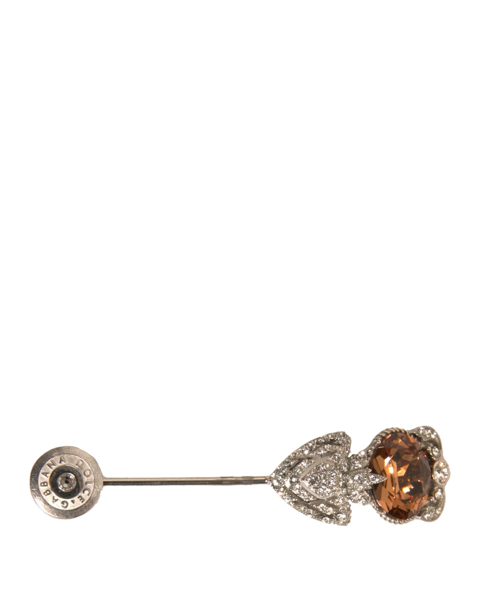 Collier et broche Dolce &amp; Gabbana en argent sterling 925 avec cristaux