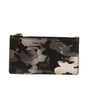 Portefeuille porte-monnaie Dolce &amp; Gabbana à plaque logo camouflage multicolore
