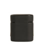 Étui pour Airpods Dolce & Gabbana en silicone noir et blanc avec logo en relief
