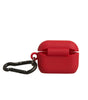Étui pour Airpods Dolce & Gabbana en caoutchouc de silicone rouge avec logo en relief