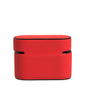 Étui pour Airpods Dolce & Gabbana en PVC rouge avec logo en relief