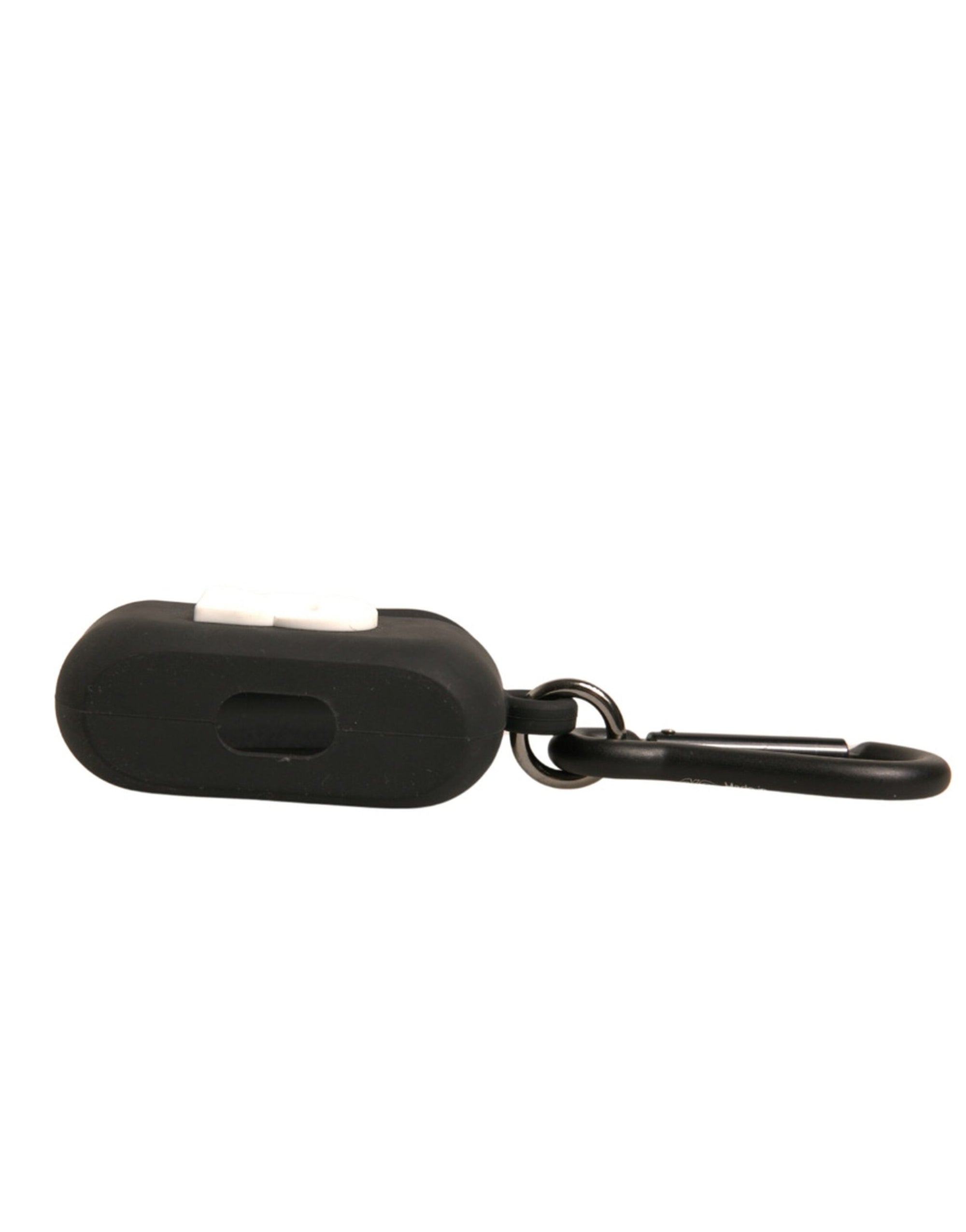 Étui pour Airpods Dolce & Gabbana en caoutchouc de silicone noir avec logo en relief