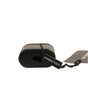 Dolce & Gabbana Black PVC Logo Print Flip Holder Airpods Case