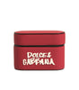 Étui pour Airpods Dolce & Gabbana en PVC rouge avec logo en relief