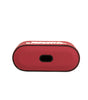 Étui pour Airpods Dolce & Gabbana en PVC rouge avec logo en relief