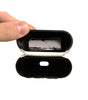 Dolce & Gabbana White PVC Embossed Logo Plaque Holder Airpods Case