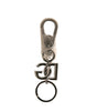 Dolce & Gabbana Silver Brass DG Logo Keychain Metal Ring Keyring