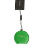 Dolce & Gabbana Green Calfskin Leather Round Logo Hand Mirror Holder