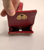 Dolce & Gabbana Black Leather Devotion Heart Strap Airpod Case