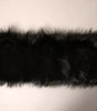 Dolce & Gabbana Black Fur Shoulder Collar Wrap Shawl Scarf