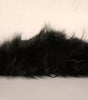 Dolce & Gabbana Black Fur Shoulder Collar Wrap Shawl Scarf