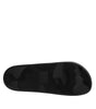 Dolce & Gabbana Black Divers Leather Flats Slides Sandals Beachwear Shoes