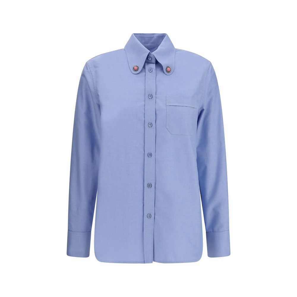 Chemise Valentino avec détails en pierre